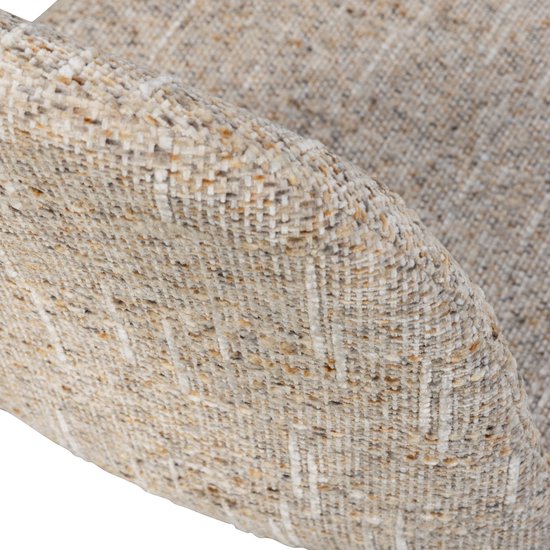 Esszimmerstuhl Marije - Chenille - Natur - 4er Set