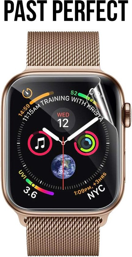 Displayschutzfolie für Apple Watch Series 4 / 5 / 6 / SE – 40 mm Displayschutzfolie – Podec – 8 Stück