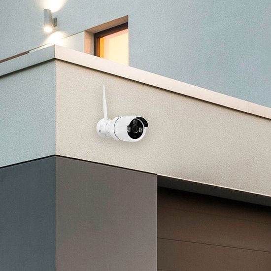 Smartwares CMS-30400 Set mit kabellosen Überwachungskameras – optimale Sicherheit für Ihr Zuhause – komplett kabellos