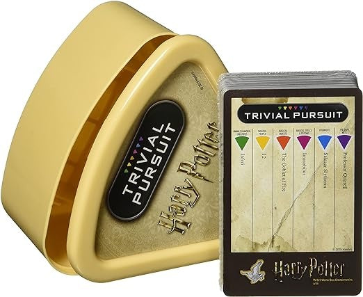 Winning Moves - Trivial Pursuit Kartenspiel - Harry Potter Edition - Englische Version