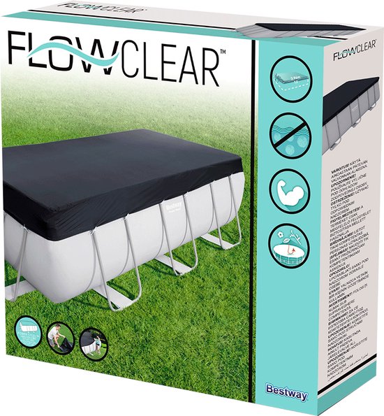 Bestway Flowclear Schwimmbadabdeckung 404 cm