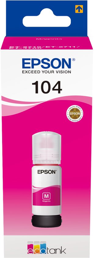 Epson 104 EcoTank – Tintenflasche / Magenta