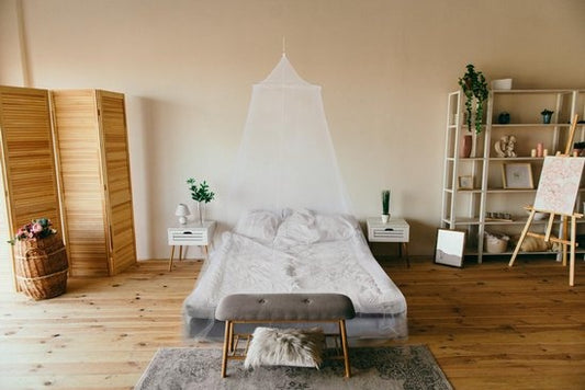 Orange85 Moskitonetz 60x250x1000 cm - 2 Pers. - Moskitonetz - Polyester - Weiß