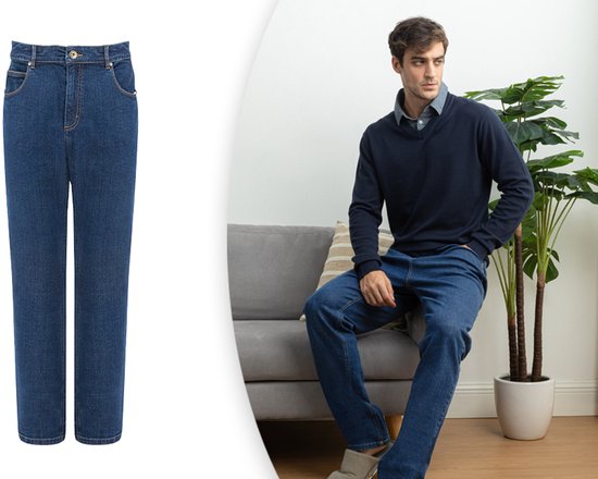 Milanoro - Stylische Jeans für Männer - Hellblau - W38 - L30