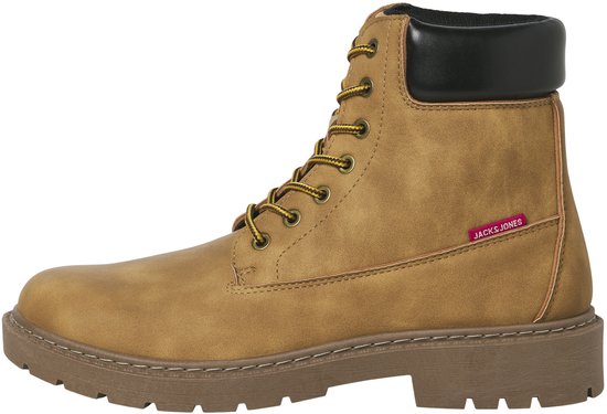 Jack & Jones – Herren-Schnürschuhe „Thames Boot“ – Beige – Größe 40