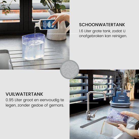 Vacmaster Easyclean Fleckenreiniger – Teppichreiniger – Sofa-Reiniger – Möbelreiniger – Sesselreiniger – Neues Modell – Wasserstaubsauger – Matratzenreiniger – Reinigungsgerät – Textilreiniger – SCB0501