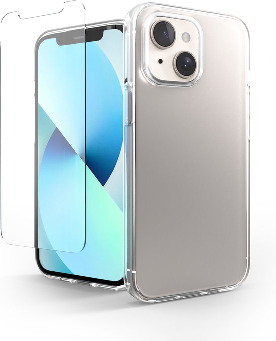 Telefon Fall Transparent Geeignet Für Iphone 13 Fall Transparent Und Bildschirmschutz Schutzglas