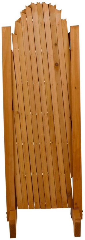 maxxpro Ausziehbares Hundegitter – Ausziehbares Sicherheitsgitter 26–124 cm – für Treppen oder Türöffnungen – Treppengitter ohne Bohren – Hundegitter für drinnen und draußen – Holz – 77 cm hoch