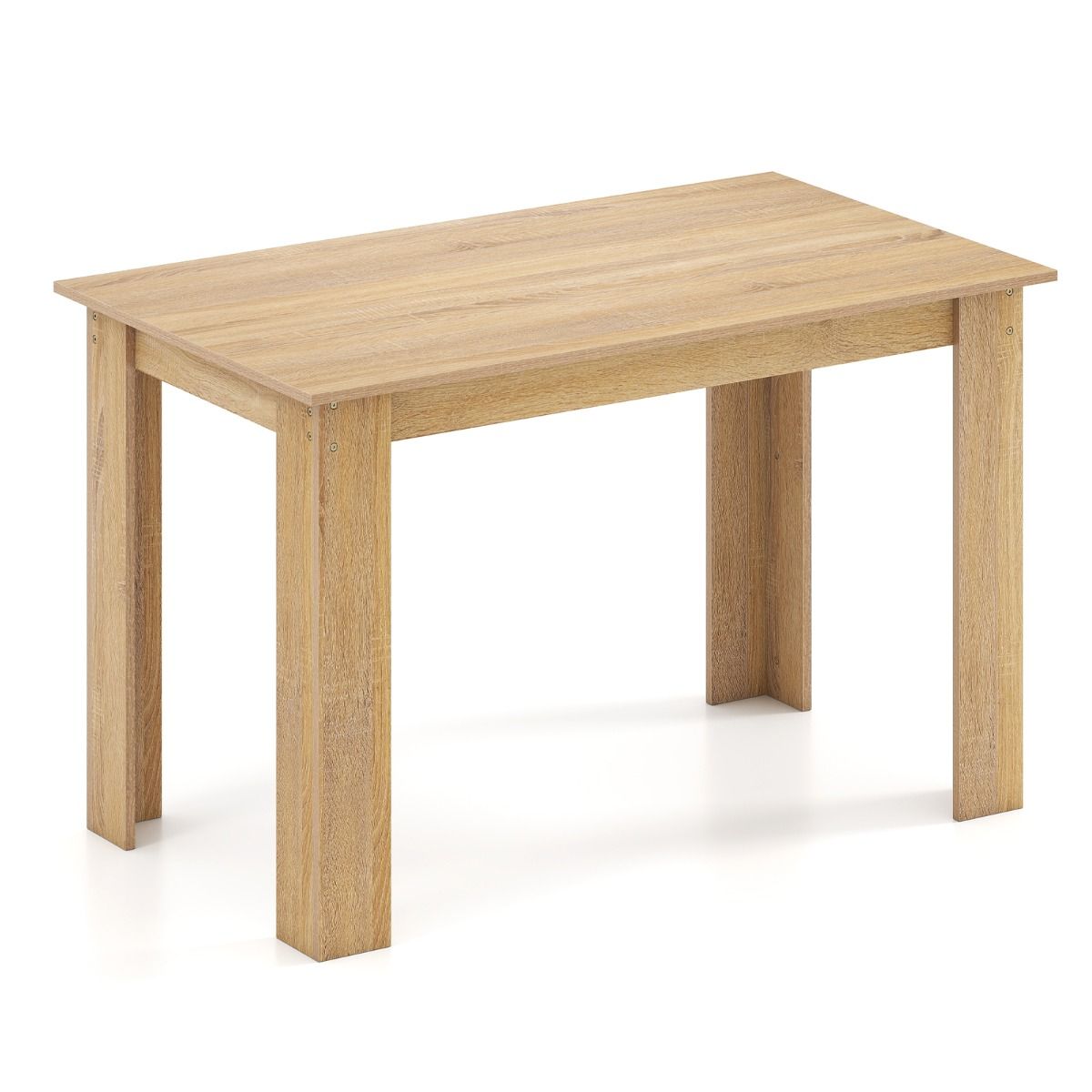 Coast Esstisch – rechteckig – 4 bis 6 Personen – Holz – natur – 120 x 70 x 75 cm