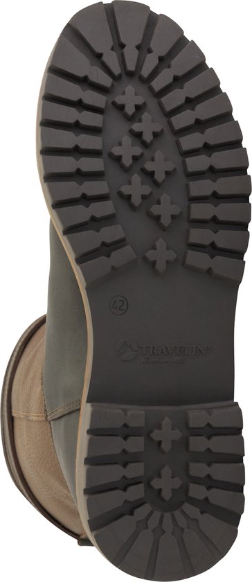Travelin' Finnmark – Wasserdichter Herrenstiefel – Mit Wolle gefüttert – Dunkelbraun – Größe 48