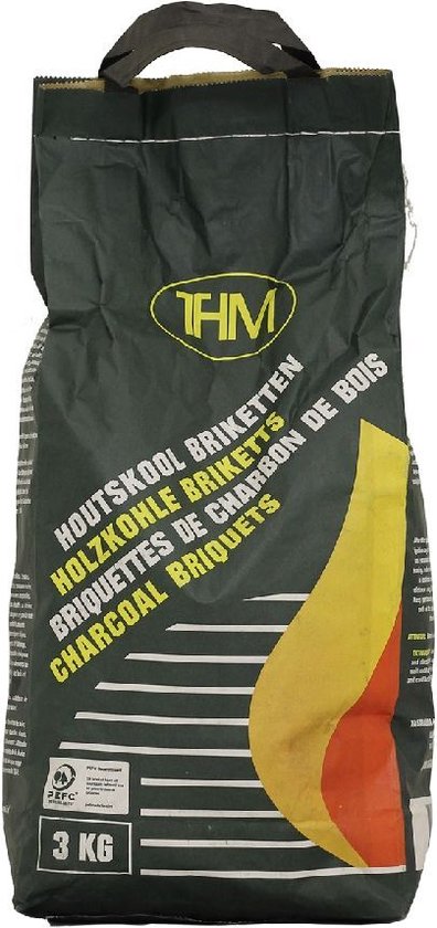 Holzkohlebriketts – 3 kg – PEFC