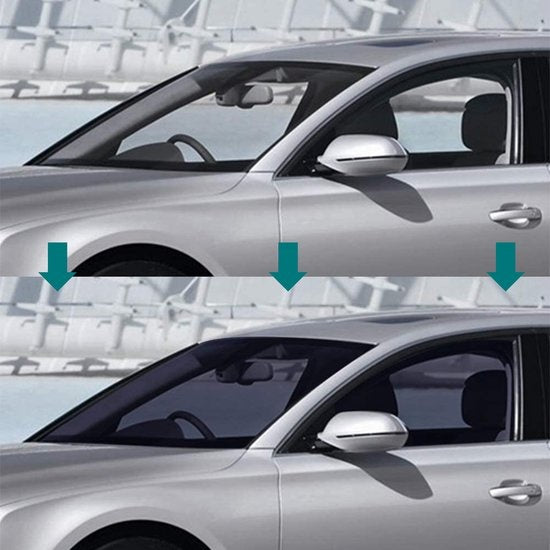 Homewell Autofensterfolie HR++ 75x300 - Tönungsfolie | Sonnenschutzfolie Auto - Verdunkelung 20%