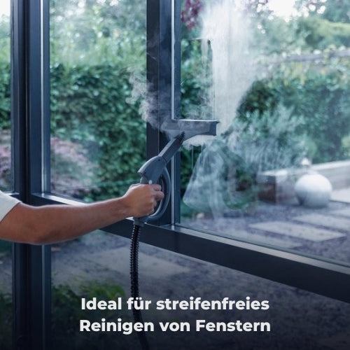 Techweise TS1 Dampfreiniger - 100+ Oberflächen - 45 Minuten - 3,6 bar - grau