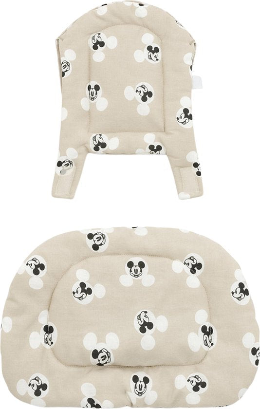 Stokke Nomi-Kissen, Mickey Signature – Für Weichheit und Komfort auf dem Nomi-Stuhl und -Kinderstuhl – Für Kinder ab 6 Monaten – Wendbar und maschinenwaschbar