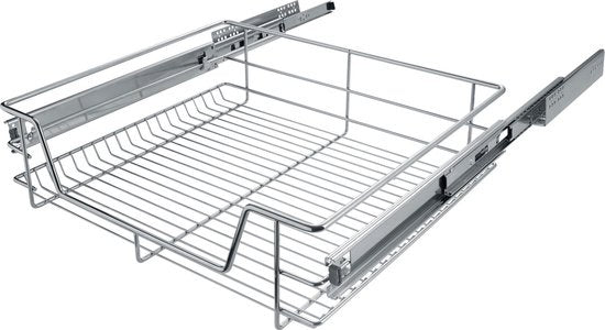 tectake - Ausziehbares Teleskop-Küchenregal - für Küchenschränke u.a. - 60 cm breit - 402017