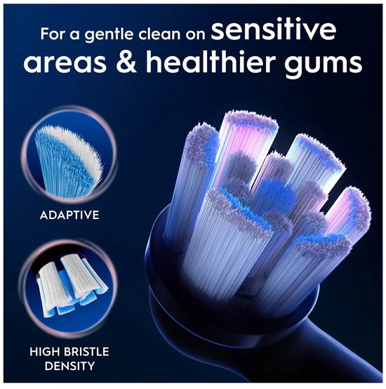 Oral-B Gentle Care – Aufsteckbürsten – 6 Stück – 100 % gesünderes Zahnfleisch in 1 Woche
