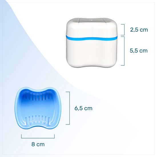 Prothesentray - Bracket-Tray - Inkl. Tropfschale - Für - Zahnspange - Zahnersatz - Prothese - Bracket-Tray - Bracket-Box - Tablett