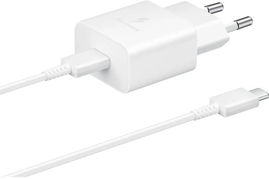 Samsung USB-C-Adapter mit Kabel – 15 W – 1 m – Weiß