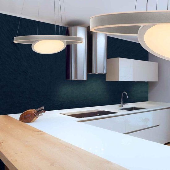 Hängeleuchte Ringlux 3514ST aus Stahl, 60 cm, höhenverstellbar – Steinhauer Moderne Innenbeleuchtung