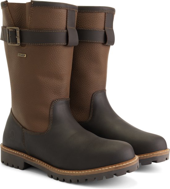 Travelin' Finnmark – Wasserdichter Herrenstiefel – Mit Wolle gefüttert – Dunkelbraun – Größe 48