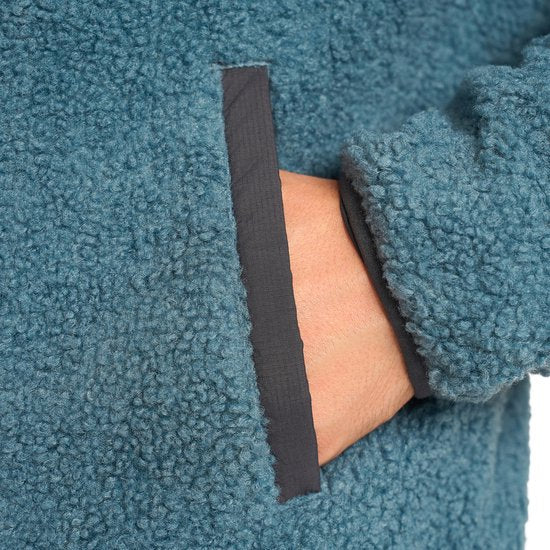 Mario Russo Teddy Vest Ottawa - Herren Übergangsjacke - Blau - Größe M