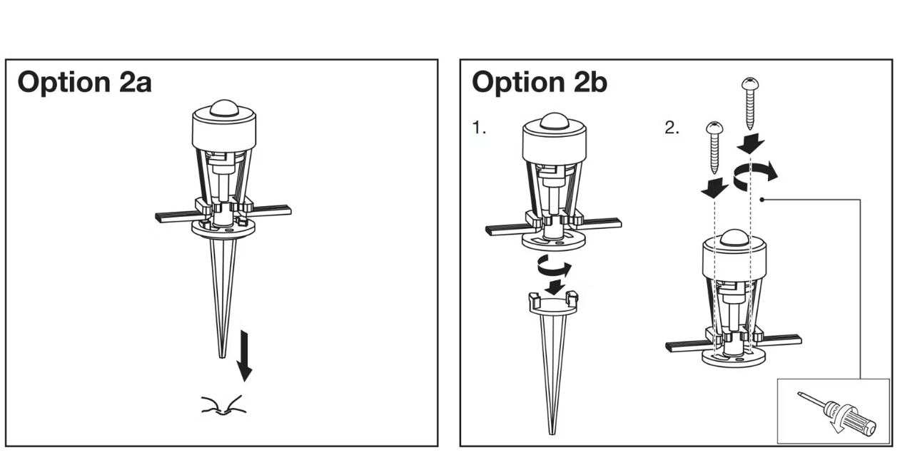 4er-Set Ledvance Endura Gartenleuchten - 9 Dots - 3000 K