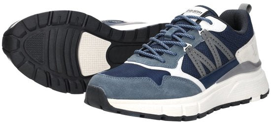 Lyle & Scott Lennox Sneaker, niedrig – Blau – Größe 44