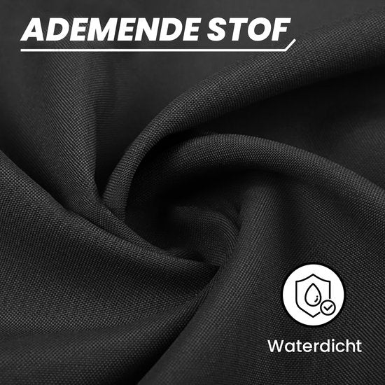 Fitby Adjustable Weight Vest 20KG - Gewichtsweste - Gewichtswesten - Gewichte - Krafttraining & Crossfit - Cardio - Geeignet ab Größe L- Schwarz