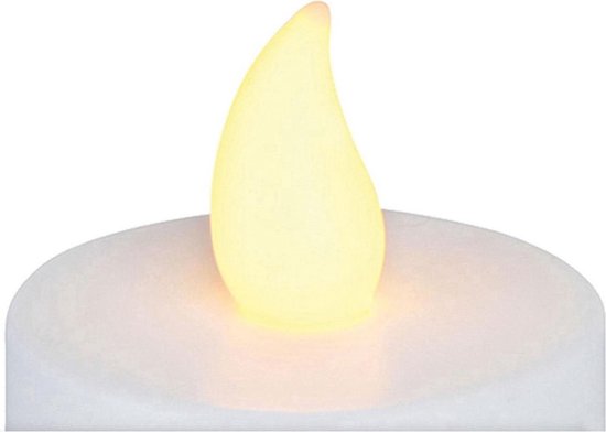 Homestyle Teelichter - Inklusive 2032 Batterie - Dekoration - Weiß 15 Stück Led