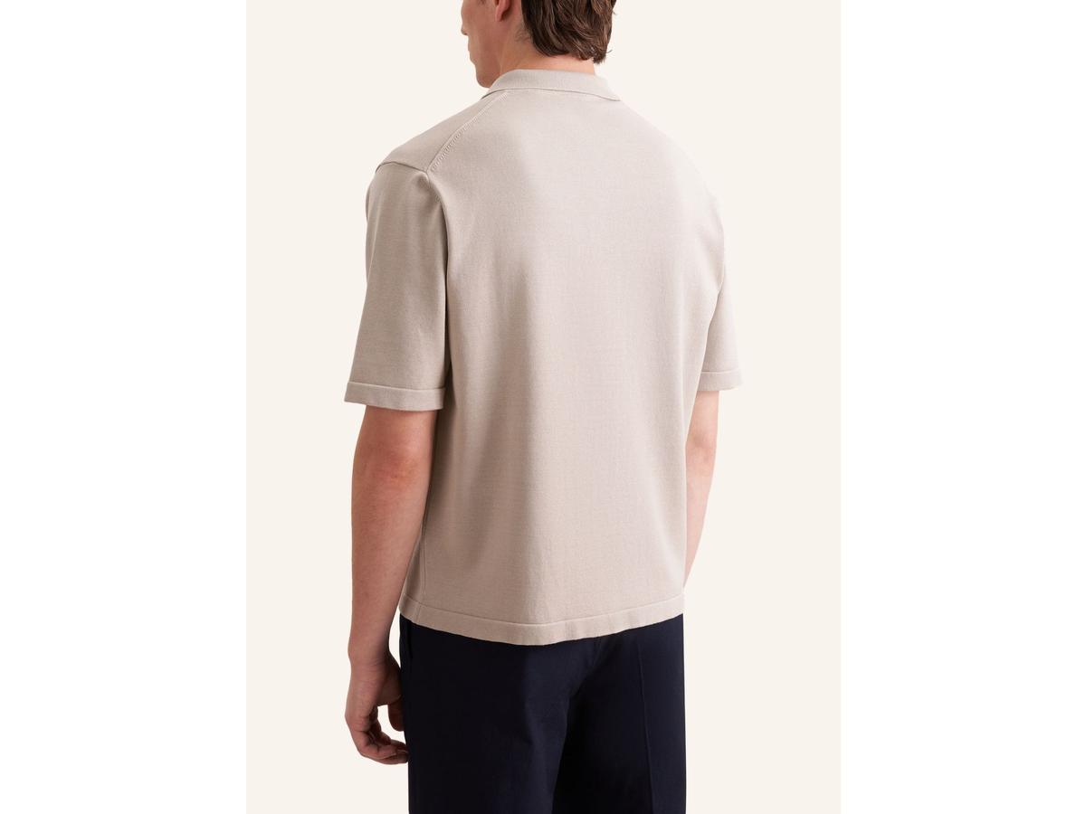 Seidensticker Strickhemd - Beige - XXL - Resort Hemd