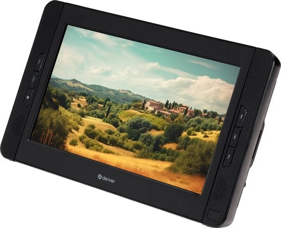 Denver Tragbarer DVD-Player für das Auto - 10 Zoll - 2 Bildschirme - inkl. Kopfstützenhalterung - USB - MTW1098
