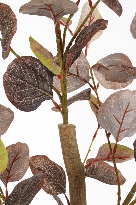 Mica Decorations Eukalyptus-Kunstpflanze im Blumentopf – H 150 x Ø 30 cm – Bronze