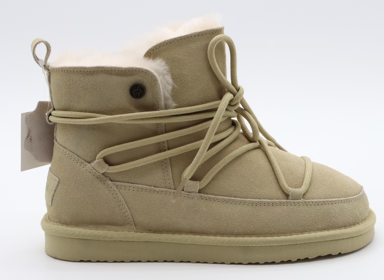 Alpakas Winterstiefel W66C0112B - Damen - Sand - Größe 37