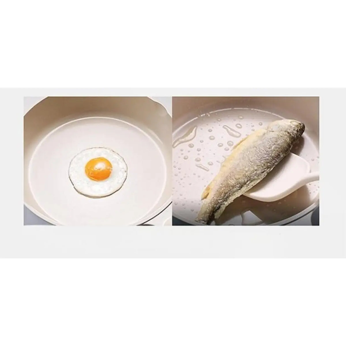 COOKER KING Bratpfanne – 24 cm – keramische Titan-Antihaftbeschichtung