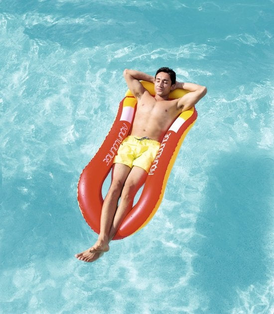 Bestway - Wasserhängematte - Aqualounge - Aqua Lounge - Hängematte - Wasser - aufblasbar - Luftbett - Lounge - Lila - rosa - grün