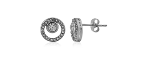 Pierre Cardin Classic Damenuhr Blau/Silber – Lederarmband – Mit Schmuckset und Kristallen
