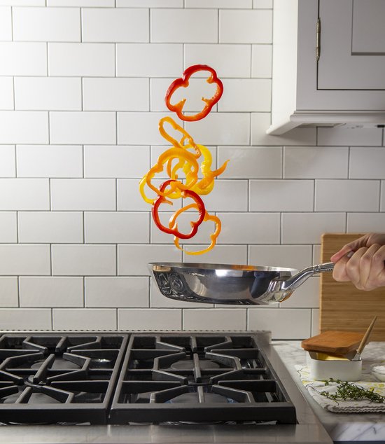 Saveur Selects - Voyage Bratpfannenset - Ø20 & Ø25 cm - Dreischicht-Edelstahl - PFAS-frei - Induktion - Spülmaschinenfest