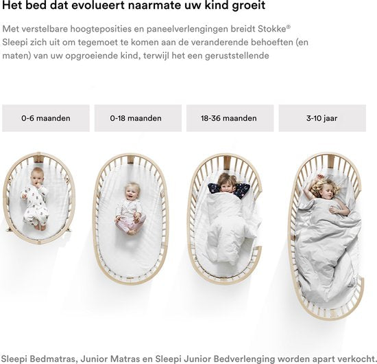 Stokke® Sleepi™ Erweiterungsset für das Kinderbett – Natural