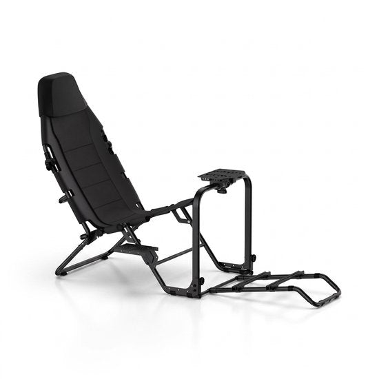 VDD Gaming – Zusammenklappbares Sim-Racing-Cockpit – Sim-Racer – Renncockpit – Zusammenklappbar – Schwarz