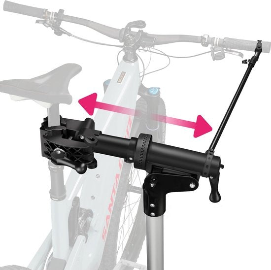 tectake - Fahrradreparaturständer Jan - klappbarer/höhenverstellbarer Montageständer - geeignet für E-Bikes/Elektrofahrräder - 404919
