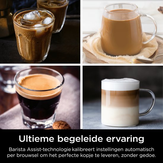 Ninja Luxe Café PRO Espresso- und Filterkaffeemaschine mit Milchaufschäumer – ES701EU