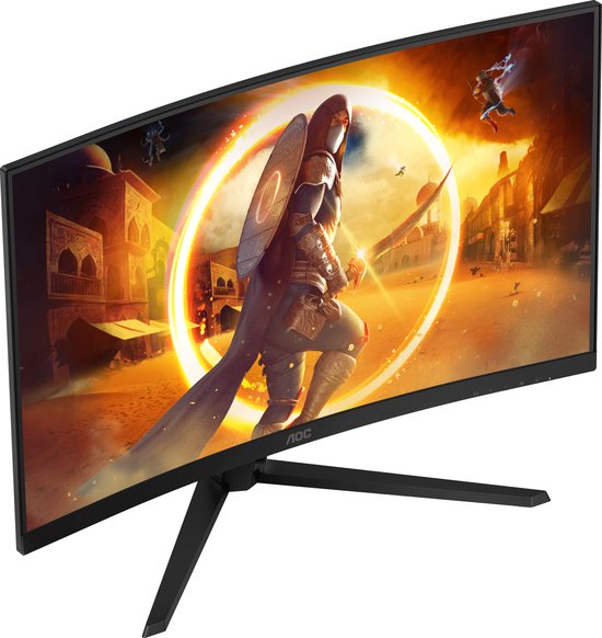 AOC CQ32G4VE – QHD-Gaming-Monitor mit gebogenem Bildschirm – 180 Hz – 32 Zoll