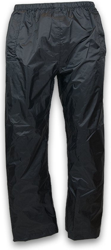 Infinity Goods Regenanzug - Damen & Herren - Größe M - Wasserdicht & Atmungsaktiv - Reflektierend - Schwarz