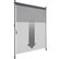 tectake Sonnenschutz Taija – Klemmmarkise – 120 x 310 cm – Dunkelgrau