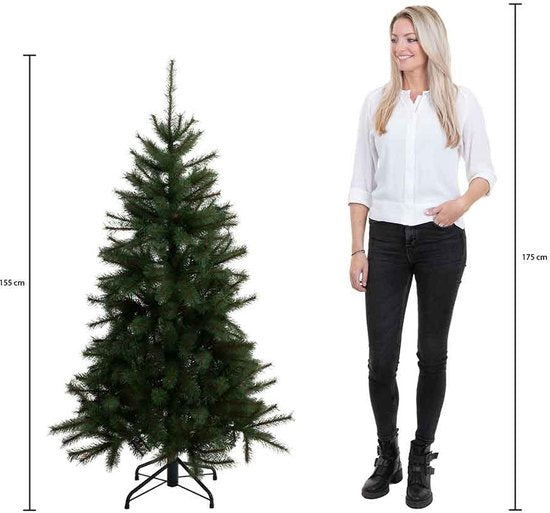 Triumph Tree Forrester Künstlicher Weihnachtsbaum - H155 x Ø102 cm - Grün