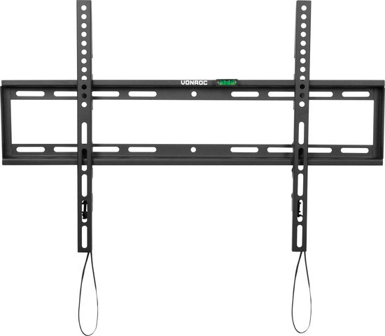 VONROC TV-Halterung - Feste TV-Wandhalterung für 37 bis 85 Zoll - Universal bis zu 60 kg. - Inkl. Befestigungsmaterial