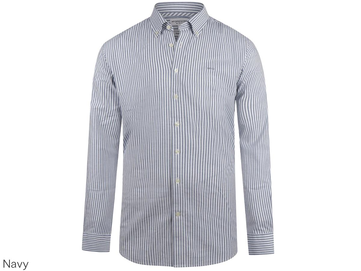 McGregor Stretch-Oxford-Hemd, Hellrosa, XL
