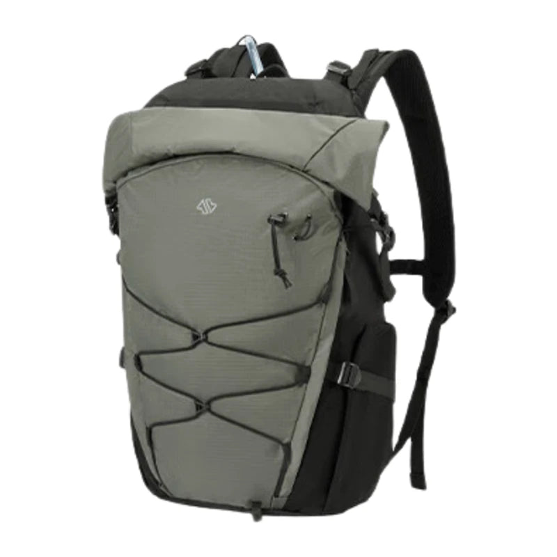 J.ZAO ochama×J.ZAO Sportserie Wanderrucksack für den Outdoor-Einsatz, 25 l, atmungsaktive Rückenstütze, wolkiges Grün