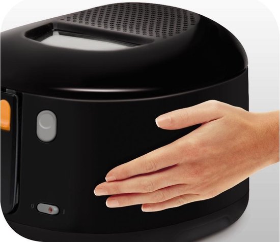 Tefal Simply One FF1608 – Fritteuse – 2,1 l – Coolwall – Sichtfenster – Leicht zu reinigen – 1900 W – Schwarz