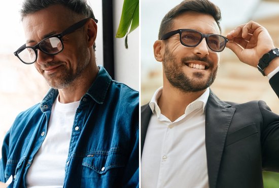 Milanoro - Praktische Lese- und Sonnenbrille in einem inklusive kostenlosem Schutzetui - Schildkrötenmotiv - +2